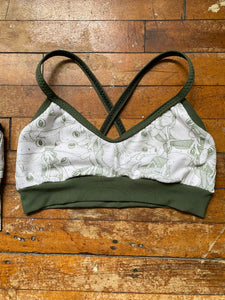 Printed Cotton Basic Bralette