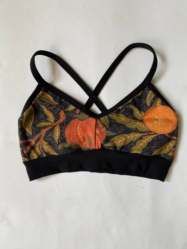 William Morris Fruit Print Basic Bra