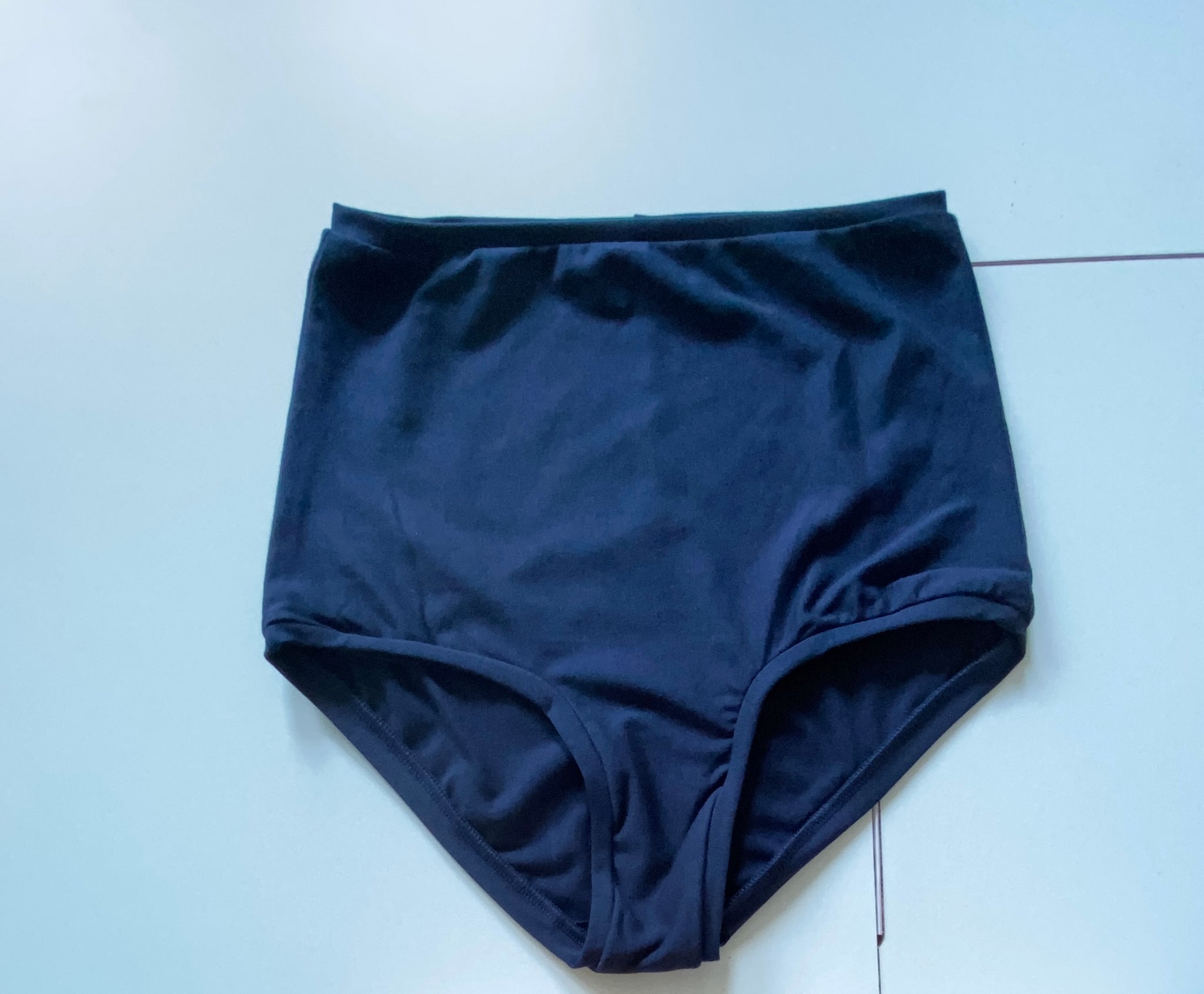 Solid Navy Bamboo High Waist EveryDay Underwear – WhiskeyDogWares